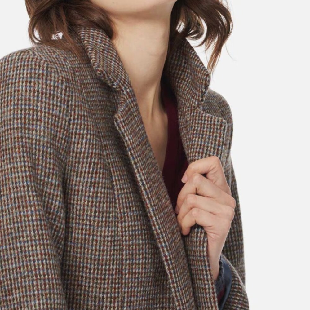 Brora Tweed Blazer, Like New (worn once or twice)